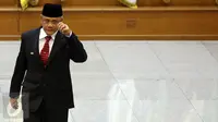 Direktur Jenderal Bina Pemerintahan Desa Kementerian Dalam Negeri Nata Irawan ditunjuk sebagai Pelaksana Tugas (Plt) Gubernur Banten (Liputan6.com/Johan Tallo)