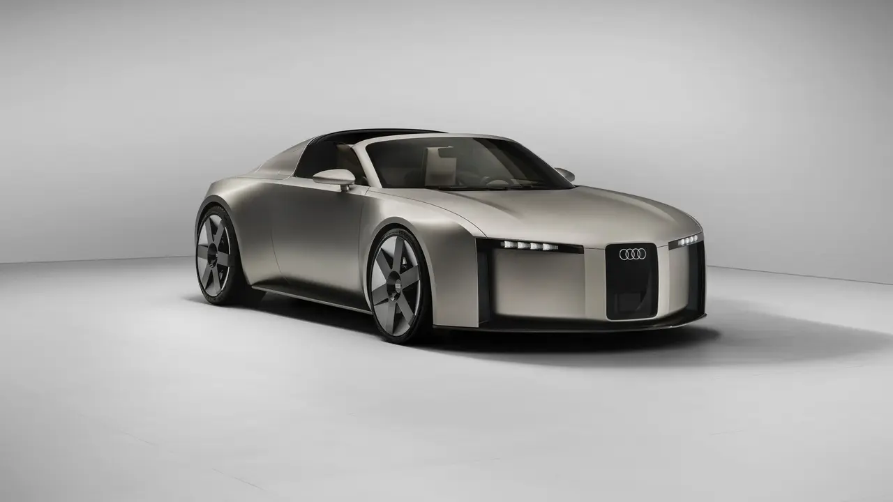 Audi Concept C tampil perdana di Milan sebagai gambaran arah desain baru untuk lini masa depan merek asal Jerman itu (Audi)