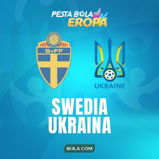 Piala Eropa - Euro 2020 Swedia Vs Ukraina