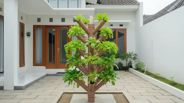 Kebun Sayur Rumahan untuk Halaman Paving