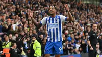 Striker Brasil berusia 22 tahun, Joao Pedro didatangkan Brighton and Hove Albion pada awal musim 2023/2024 dari tim Championship, Watford dengan nilai transfer 34,2 juta euro atau setara Rp588 miliar. Pada musim pertamanya ia sukses mencetak 20 gol di semua kompetisi, termasuk 9 gol di Premier League. Musim ini ia telah mencetak satu gol dari dua laga saat mencetak gol kemenangan 2-1 atas Manchester United pada pekan kedua Premier League 2024/2025. (AFP/Glyn Kirk)