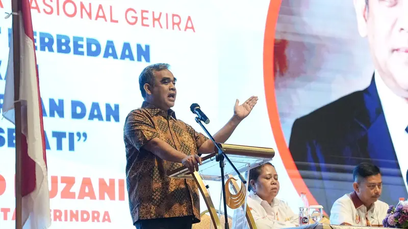 Sekjen Gerindra Ahmad Muzani