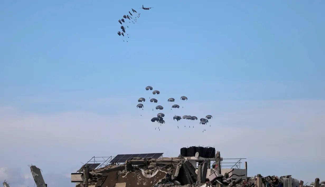 Hingga kini kondisi kemanusiaan di Gaza semakin memprihatinkan. (AP Photo/Mohammed Hajjar)