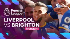 Berita video highlights Liga Inggris, Liverpool VS Brighton , Sabtu (1/10/22)