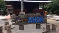 Penampakan Kampung Ahok di Manggar, Belitung Timur