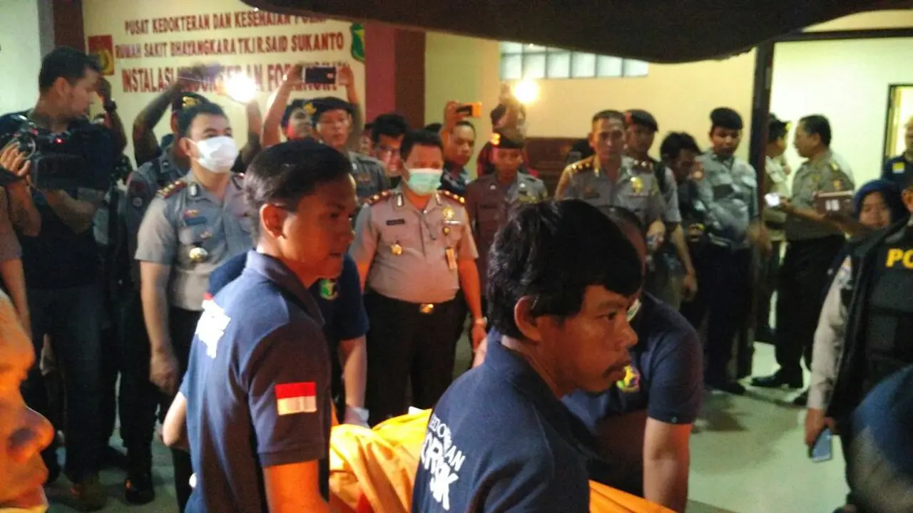 Jenazah korban ledakan pabrik kembang api