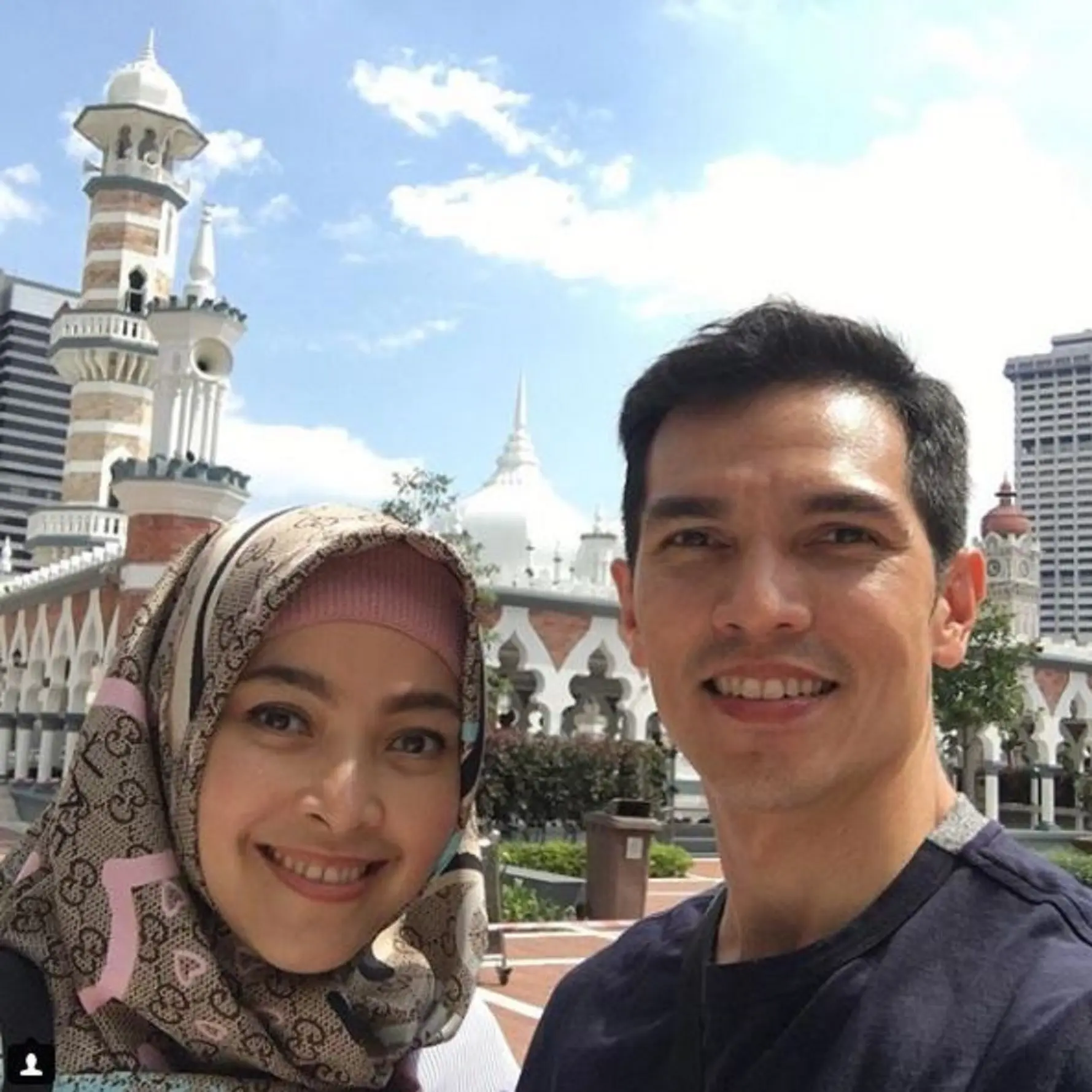 Adrian Maulana dan Dessy Ilsanty (Instagram/@adrianmaulana)