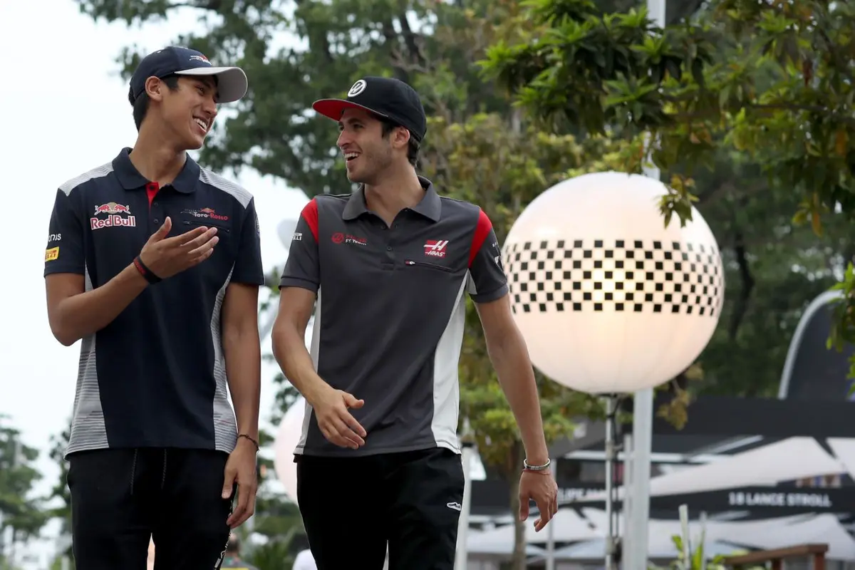 Sean Gelael, F1 GP Singapura