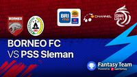 BRI Liga 1 : PSS Sleman vs Borneo FC