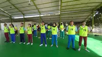 Delapan pelajar yang mengikuti seleksi Paskibraka Kota Tangerang Selatan tahun 2021 dinyatakan lolos untuk kemudian diikutsertakan dalam seleksi Paskibraka tingkat Provinsi Banten (Foto: Aditya Eka Prawira/Diary Paskibraka Liputan6.com)