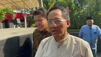 Ketua Badan Pemenangan Pemilu Partai Demokrat Andi Arief saat memenuhi undangan penyelidikan KPK. (Istimewa)