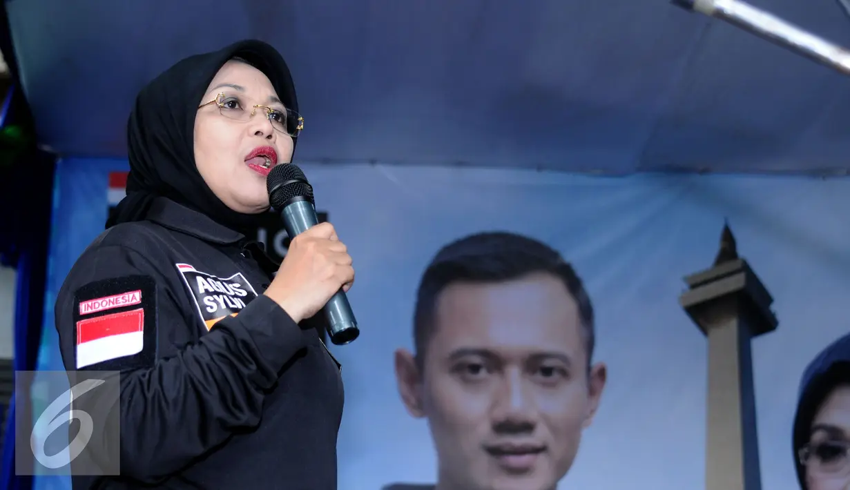 Cawagub DKI Jakarta, Sylviana Murni saat diskusi RUU Penghapusan Kekerasan Seksual di Jakarta, Kamis (24/11). Sylviana Murni mengaku paham kompleksitas kejahatan kekerasan seksual di Jakarta. (Liputan6.com/Helmi Fithriansyah)
