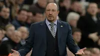 Manajer Newcastle United asal Spanyol, Rafael Benitez. (AFP/Oli Scarff)