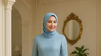 8 Model Gamis Kekinian untuk Ibu-Ibu Usia 40 Tahun ke Atas, dari Kondangan sampai Hangout