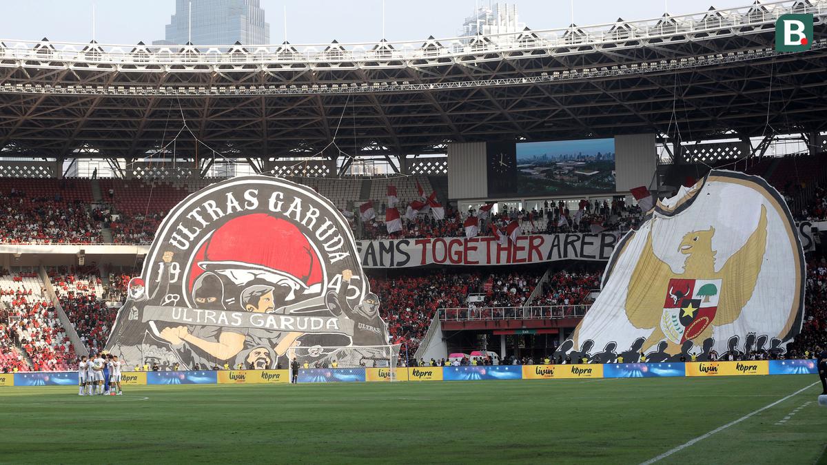 Teror Suporter di SUGBK Jadi Tambahan Energi bagi Timnas Indonesia saat Hadapi Bahrain di R3 Kualifikasi Piala Dunia 2026