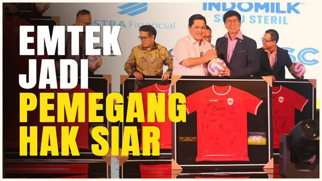 VIDEO: Emtek Group Kembali Jadi Pemegang Hak Siar Timnas Indonesia Semua Level Usia di Tahun 2025