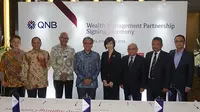 PT Bank QNB Indonesia Tbk Bersama 7 Manager Investasi Tandatangan Kemitraan Strategis untuk perluasan produk dan layanan terutama Reksadana