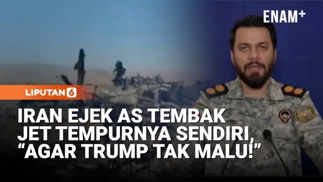 Iran Tuding AS Tembak Pesawatnya Sendiri, “Agar Trump Tak Malu!”