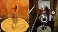 8 Potret Interior Kamar Mandi dengan Desain Nyeleneh Ini Suasannya Bikin Beda