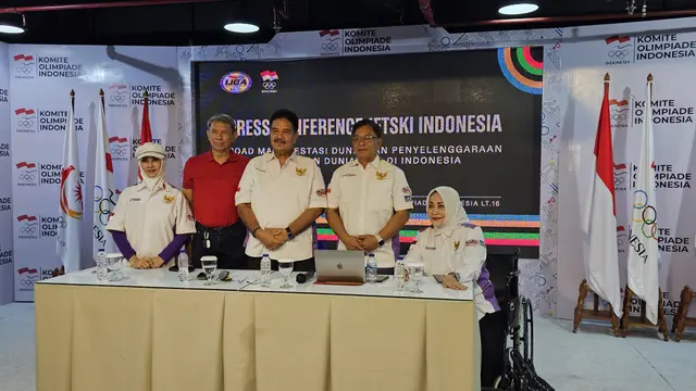 Ketua Umum IJBA, Saiful Sutan Aswar atau yang akrab disapa Fully saat memaparkan ‘road map prestasi dunia dan penyelenggaraan kejuaraan dunia 2024 Indonesia’