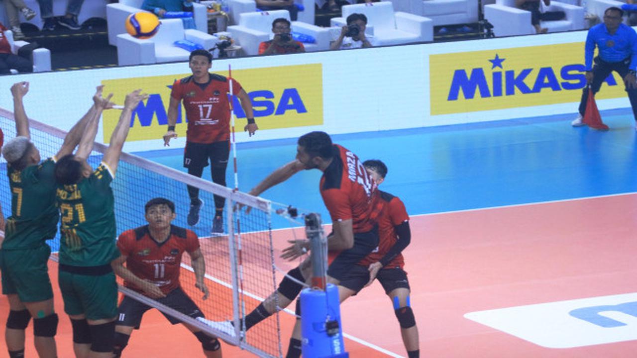 PLN Mobile Proliga 2024 : Kalah Mental Penyebab Tim Putra Kudus Sukun Badak Takluk dari Jakarta Pertamina