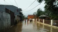 Banjir di Kabupaten Bandung. (BPBD Kabupaten Bandung)
