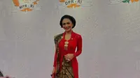 9 Potret Krisdayanti Memesona dalam Kebaya Merah di Sidang Tahunan MPR RI, Banjir Pujian