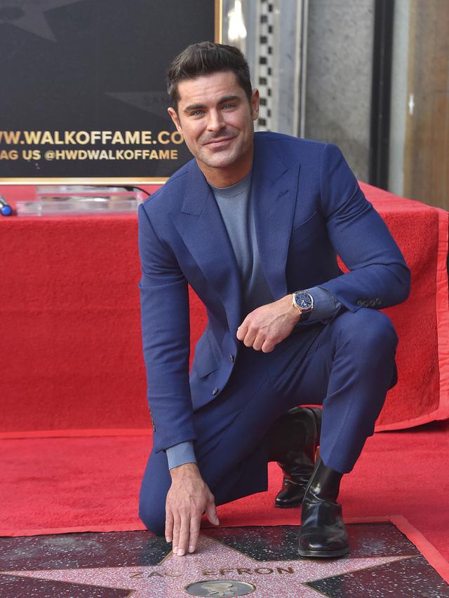 Zac Efron pada 11 Desember 2023. (Jordan Strauss/Invision/AP)