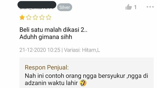 10 Ulasan Kocak Pembeli Usai Beli Barang Online