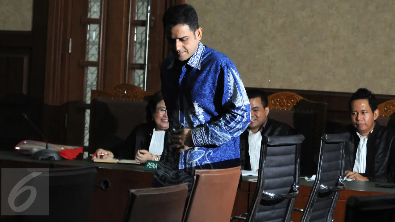 20160323-Anas Urbaningrum Bersaksi untuk Nazaruddin di Tipikor-Jakarta