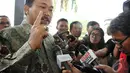 Raja Bonaran Situmeang akan mempertanyakan alasan KPK jika hari ini lembaga antikorupsi itu menahannya, Jakarta, Senin (6/10/2014) (Liputan6.com/Miftahul Hayat)