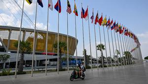 Stadion Morodok Techo akan menggelar upacara pembukaan SEA Games 2023 pada 5 Mei 2023. (Mohd RASFAN/AFP)
