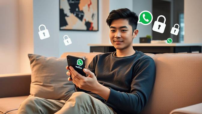 trik rahasia whatsapp ©Ilustrasi dibuat AI