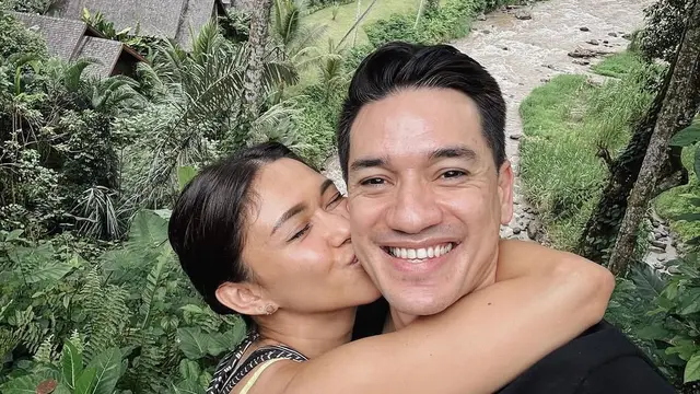 6 Potret Mesra Nana Mirdad dan Andrew White, Dijuluki Sebagai Couple Goals
