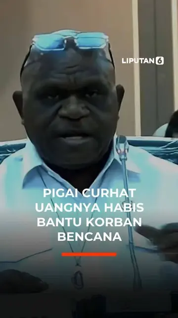 Pigai Curhat Uangnya Habis Bantu Korban Bencana