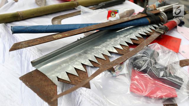 Polda Metro Jaya Tangkap Puluhan Anggota Geng Motor