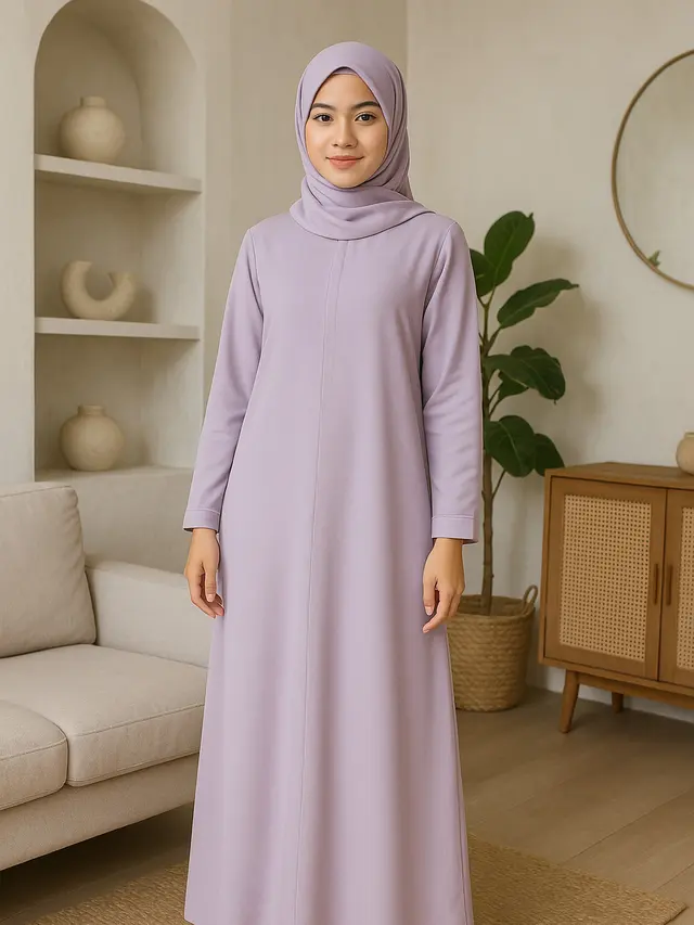 7 Model Gamis Abaya Remaja Terbaru agar Terlihat Muda dan Stylish