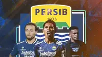 Persib Bandung - Marc Klok, Frets Butuan, Ricky Kambuaya (Bola.com/Adreanus Titus)