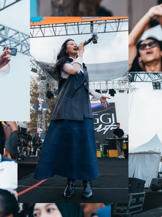 Anggi Marito saat tampil di Bengkulu (Instagram/@anggimarito)