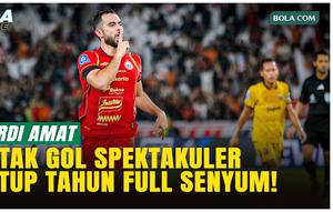 Jordi Amat mengulas kemenangan Persija atas Bhayangkara FC di GBK, Senin (29/12/2025). Bek timnas itu bicara soal gol emosionalnya, tekanan persaingan 4 besar BRI Super League, hingga kesiapan Macan Kemayoran menghadapi derby kontra Persib Bandung.