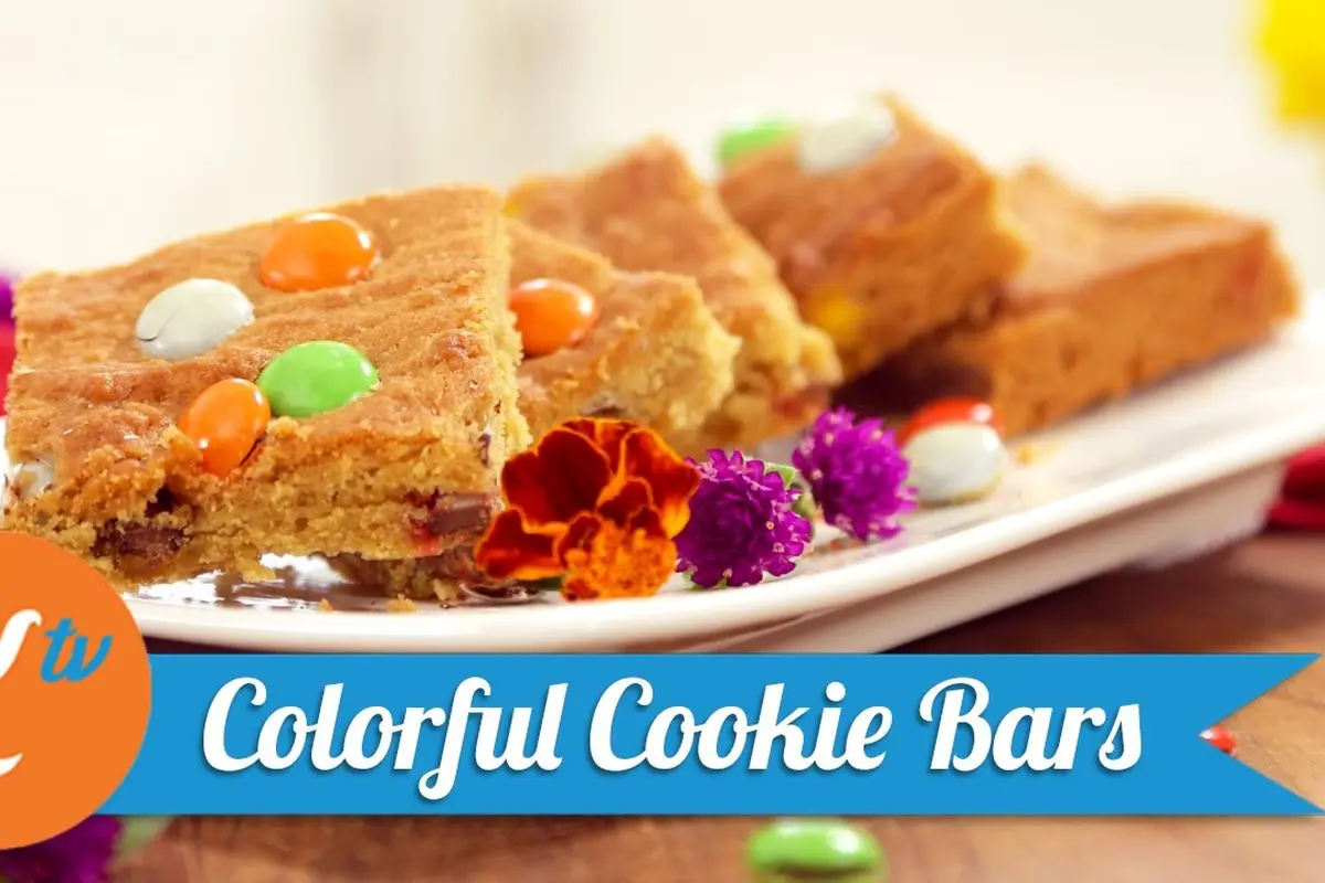 Colourful Cookies Bars, Sajian Snack Seru untuk Buah Hati Anda