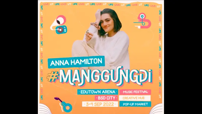 Anna Hamilton Siap Ramaikan Acara ManggungDi Festival