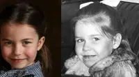 Potret Putri Charlotte dan Lady Sarah Kecil, Mirip Bak Anak Kembar