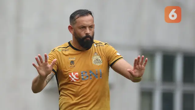 Pemain Bhayangkara FC Matias Mier