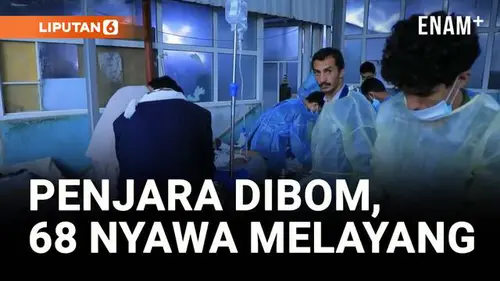 VIDEO: Serangan Udara Hantam Penjara Migran di Yaman, 68 Tewas