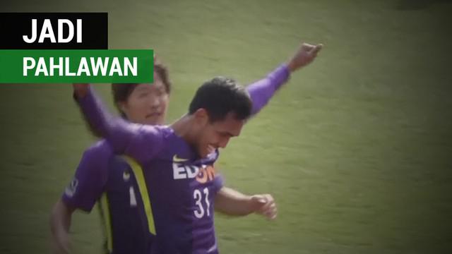 Berita video striker Thailand, Teerasil Dangda, menjadi pahlawan di Liga Jepang, J1 League.