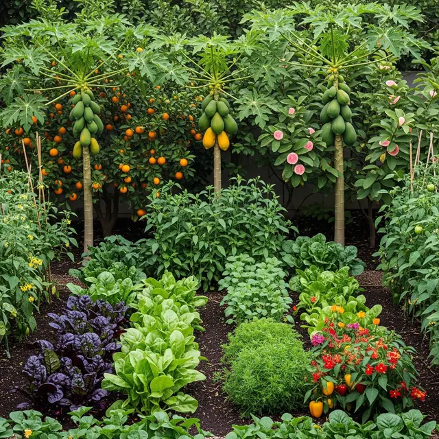 Ide Kebun Sayur untuk Bapak-Bapak Pensiunan (AI)