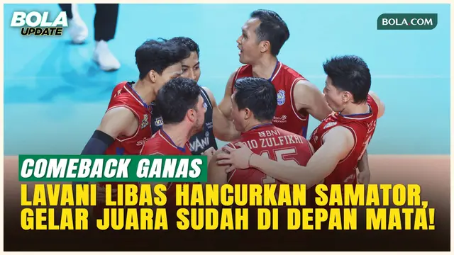 Hajar Surabaya Samator 3-1, Jakarta LavAni Selangkah Lagi Sabet Juara Proliga 2026