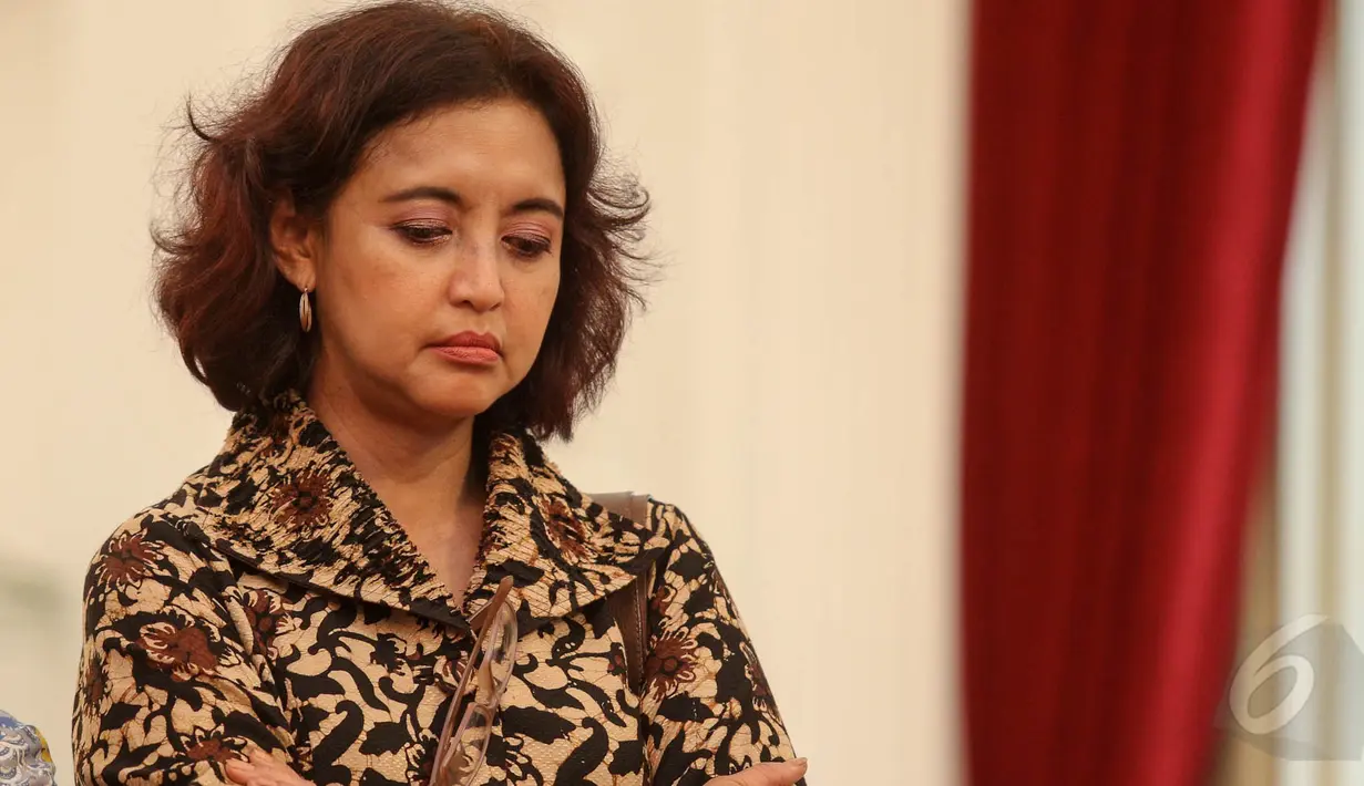 Ahli sosiologi korupsi dan modal social, Meuthia Ganie-Rochman, Ph.D. Foto diambil di Istana Negara, Jakarta, Senin (25/5/2015). (Liputan6.com/Faizal Fanani)