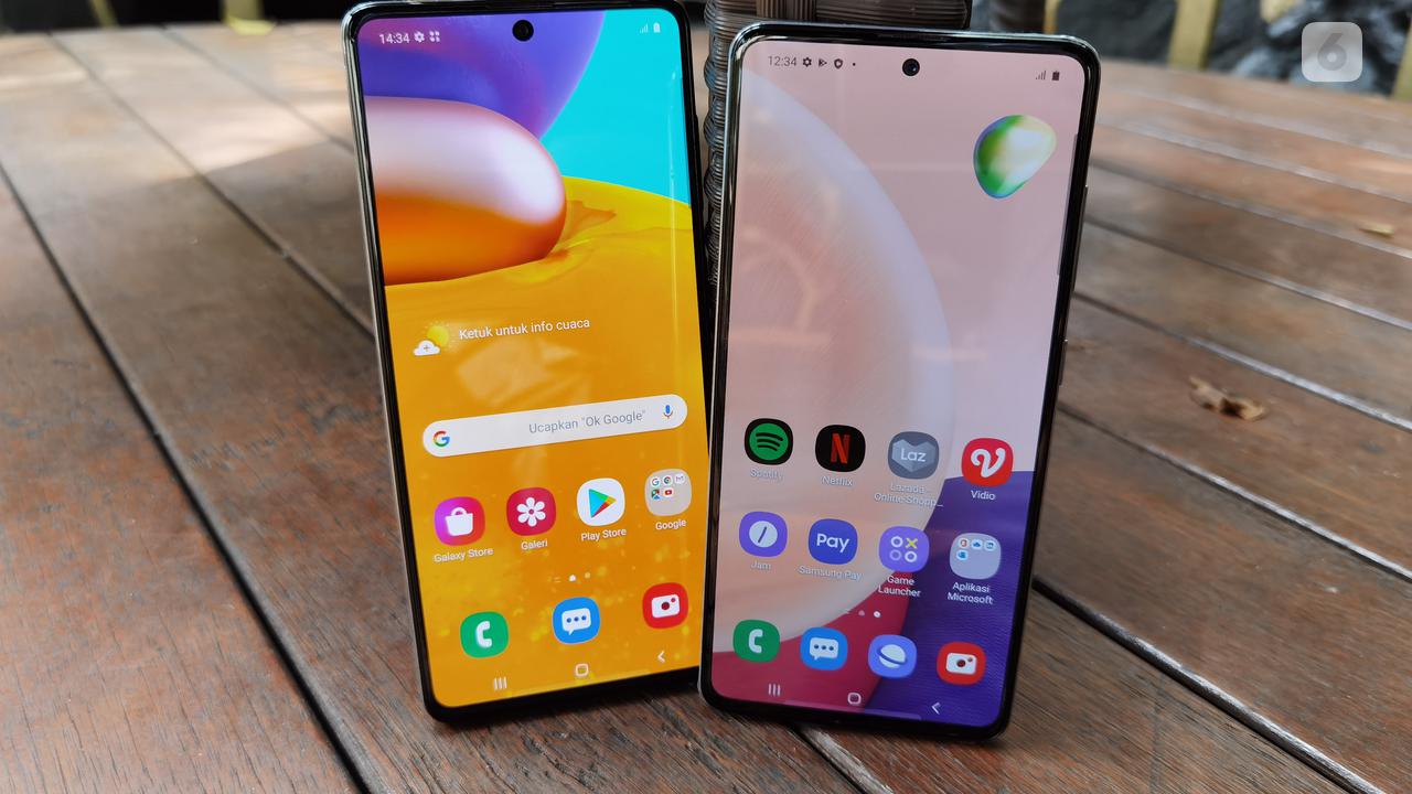 Galaxy A51 dan Galaxy A71